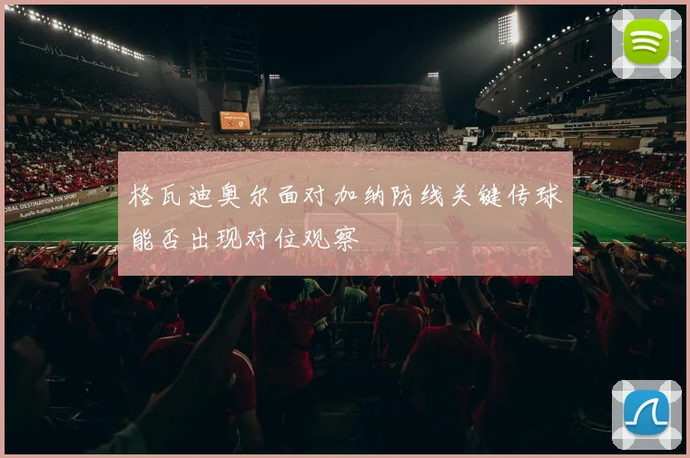 格瓦迪奥尔面对加纳防线关键传球能否出现对位观察